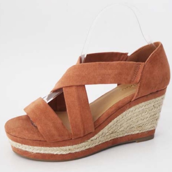 New BAMBOO brand Mocha Espadrilles - sz 6.5 - Picture 2 of 4